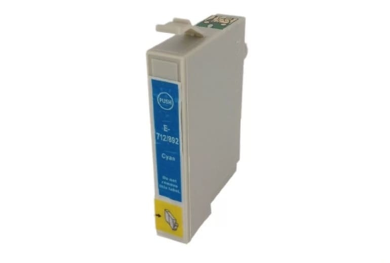 Epson Μελάνι T0712 Cyan 340σελ.