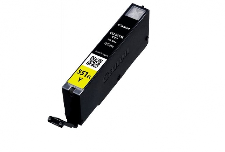 Canon Μελάνι CLI-551XL Yellow 660 σελ.